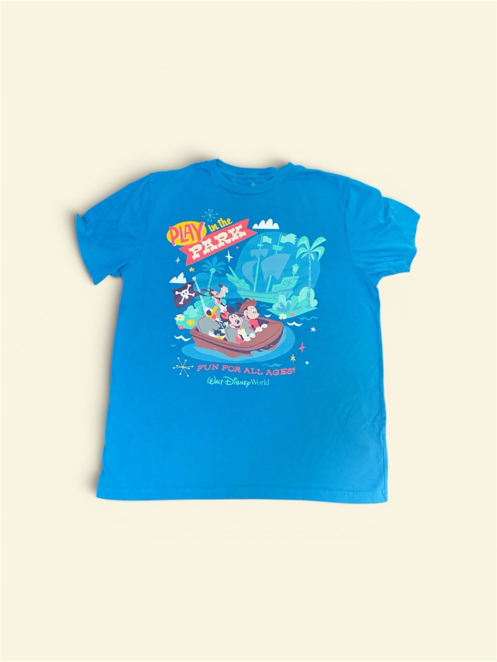 Disney Parks Play in the Park Mickey & Friends Pirate Tee - Adult Medium |